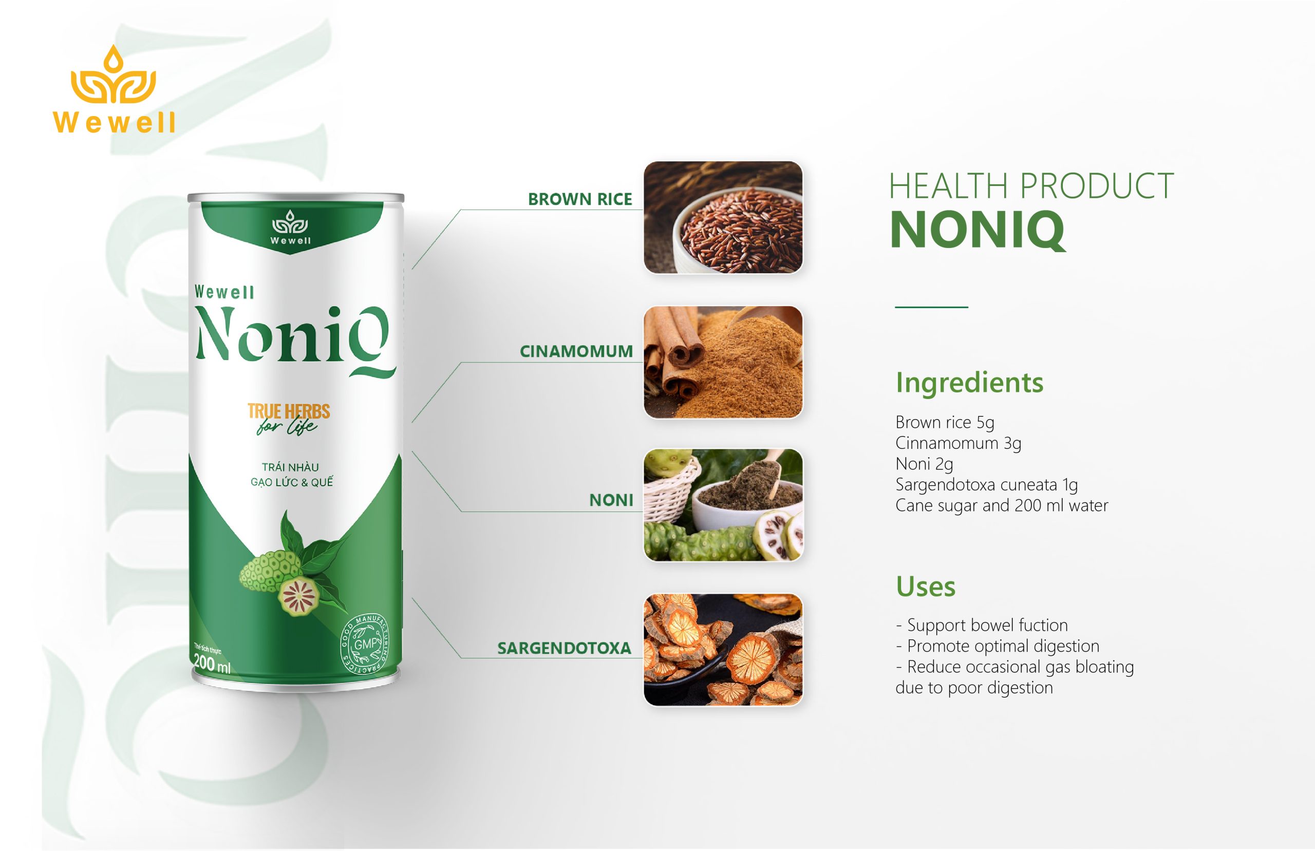 Health Supplement Wewell NoniQ